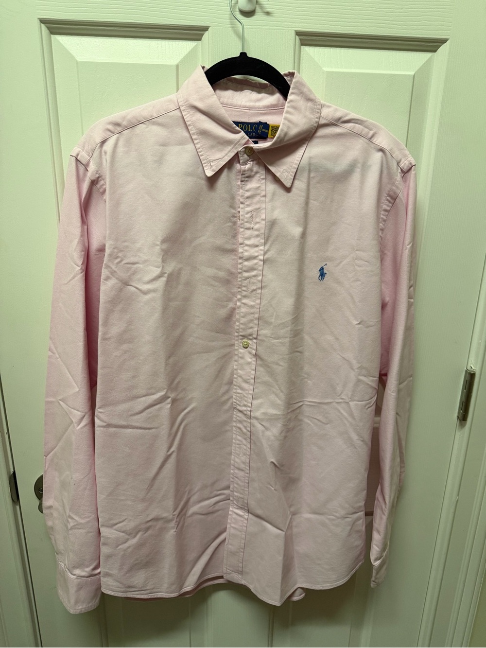 Polo by Ralph Lauren Light Pink Long-Sleeve Dress Shirt